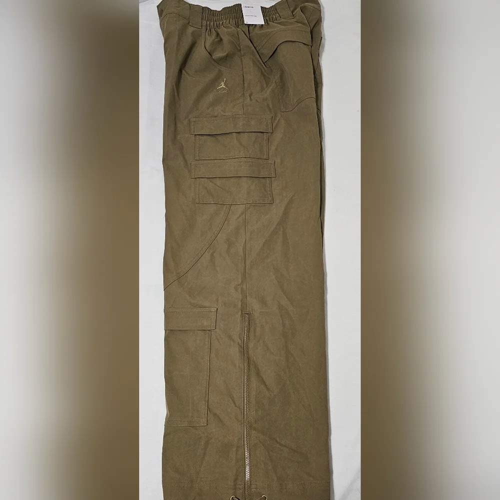 Jordan Utility Cargo Pants Women’s Medium Loose Fit Tan NWT - Picture 6 of 11